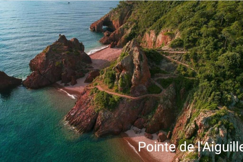 Claelle Appartment - 200M Beach Mandelieu Exterior foto